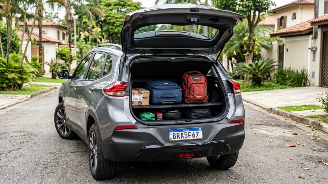 Porta-malas ajustável de 393 litros e motor turbo de 141 cv renovam este SUV da Chevrolet