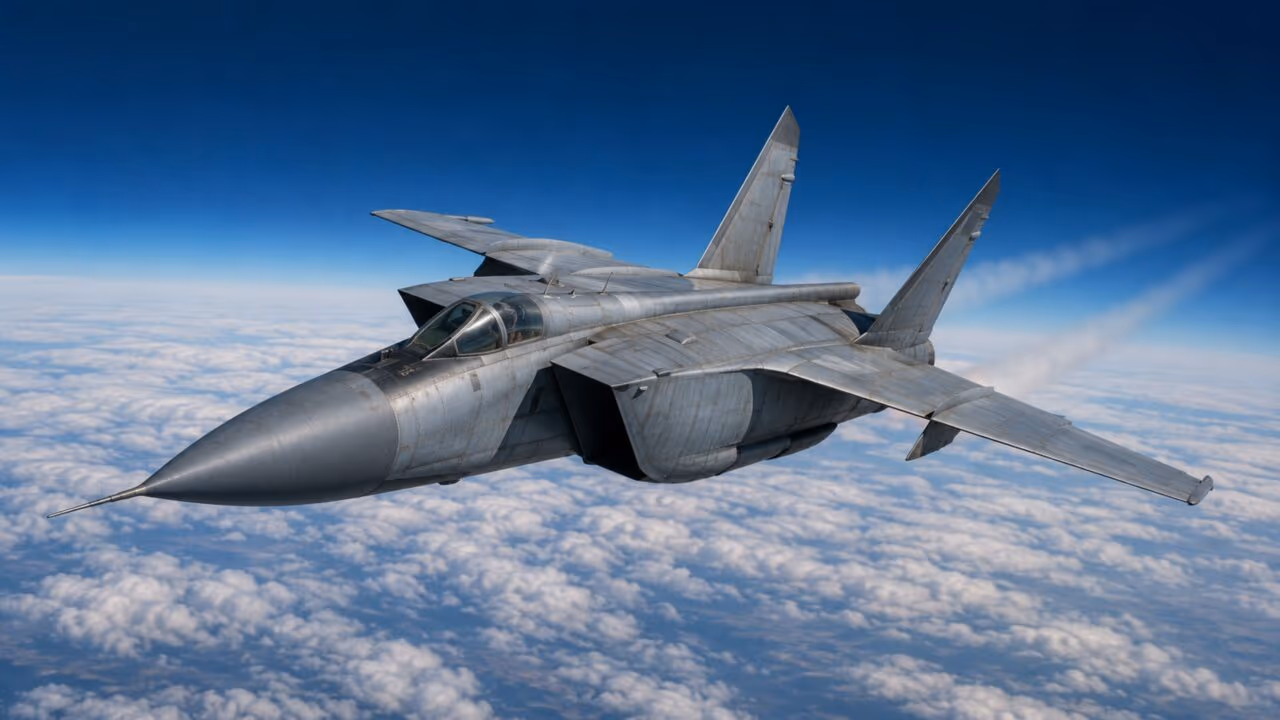 O caça que voa a 3.500 km/h e começa a sofrer no ar quando passa tempo demais no limite