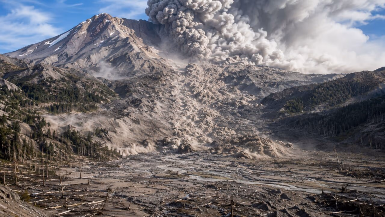 Uma avalanche percorreu 23 km em alta velocidade e mudou completamente um vale montanhoso nos Estados Unidos