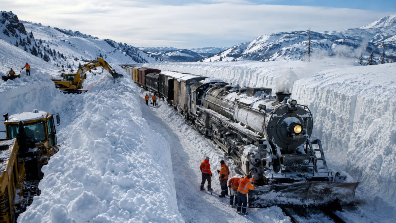 Neve e isolamento transformaram o resgate em um desafio extremo
