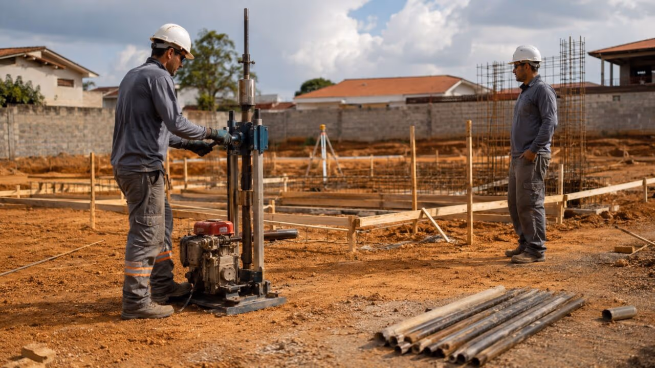 Como economizar até 30 por cento na fundação da obra com um método simples que muita gente ignora