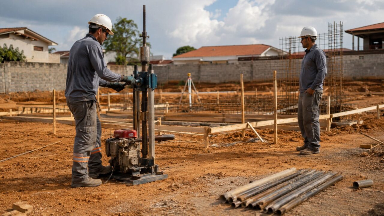 Como economizar até 30 por cento na fundação da obra com um método simples que muita gente ignora