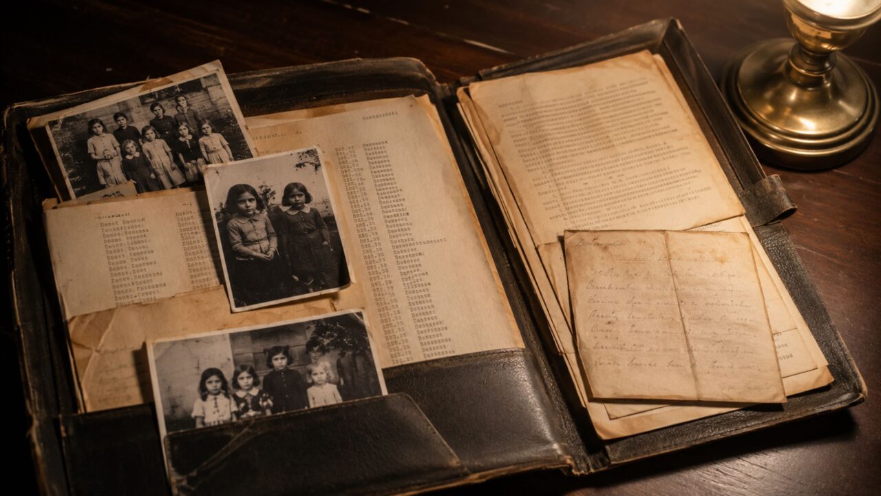 Documentos e fotografias do arquivo histórico que revelaram a operação de resgate