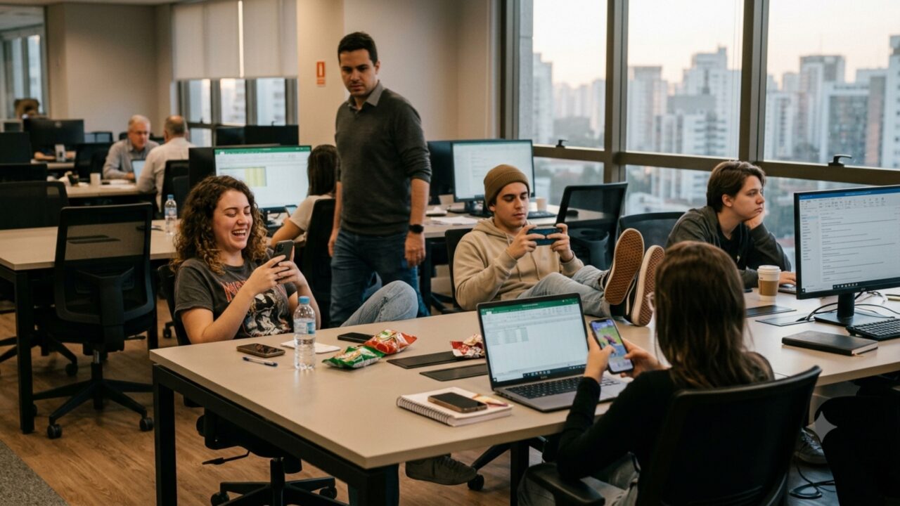 A Geração Z é um problema para muitas empresas: 95% dos jovens não respeitam as horas de trabalho ou obrigações