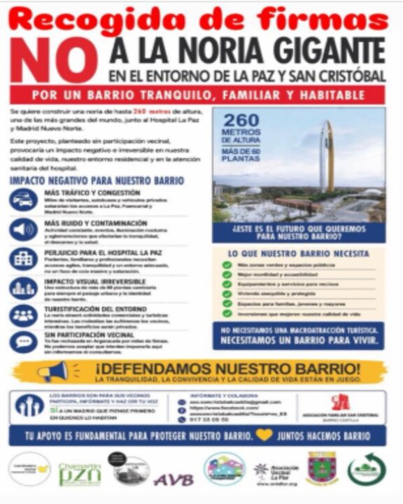 A Torre Panorama, o mais recente mega projeto da roda-gigante mira se tornar o novo ícone de Madri