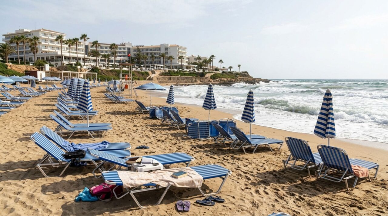 A evacuação imediata da praia garantiu que mais de 100 turistas alcançassem locais seguros antes do impacto definitivo da água