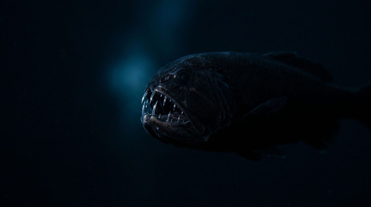 O peixe quase invisível do fundo do mar que usa a própria escuridão para caçar sem ser percebido