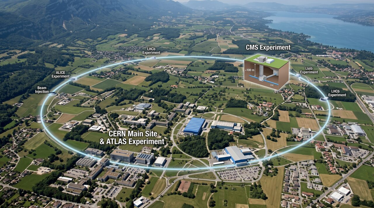 Uma máquina circular de 27 quilômetros enterrada sob a fronteira de dois países recria as condições exatas do Big Bang no local mais frio de todo o universo conhecido