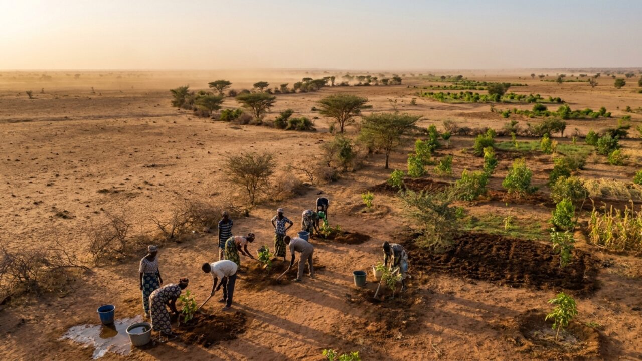 Burkina Faso, Chade, Djibuti, Eritreia, Etiópia, Mali, Mauritânia, Níger, Nigéria, Senegal e Sudão se unem para construir muralha de 8.000 km contra avanço do deserto