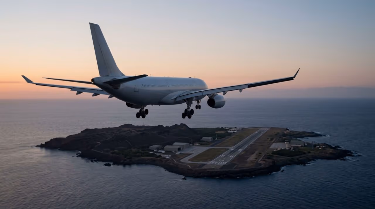 O dia em que um Airbus gigante perdeu os 2 motores e planou por mais de 100 km sobre o oceano
