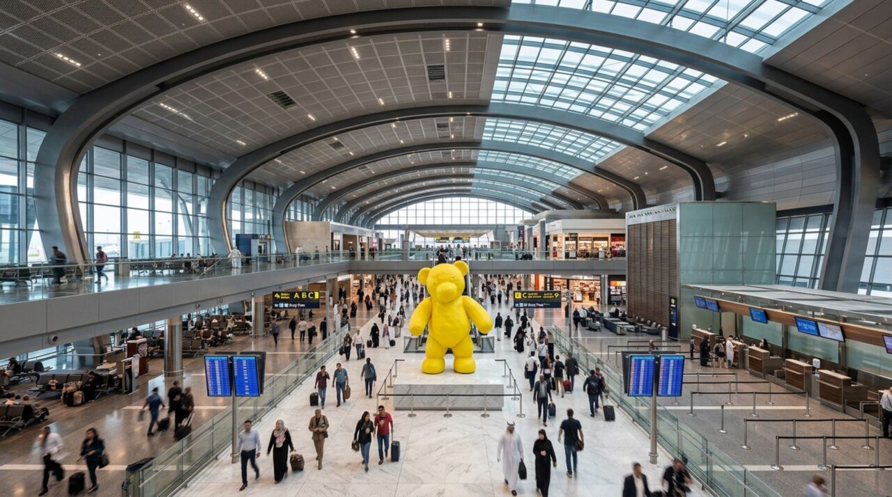 A infraestrutura moderna do terminal pensada para transformar conexões em experiências exclusivas