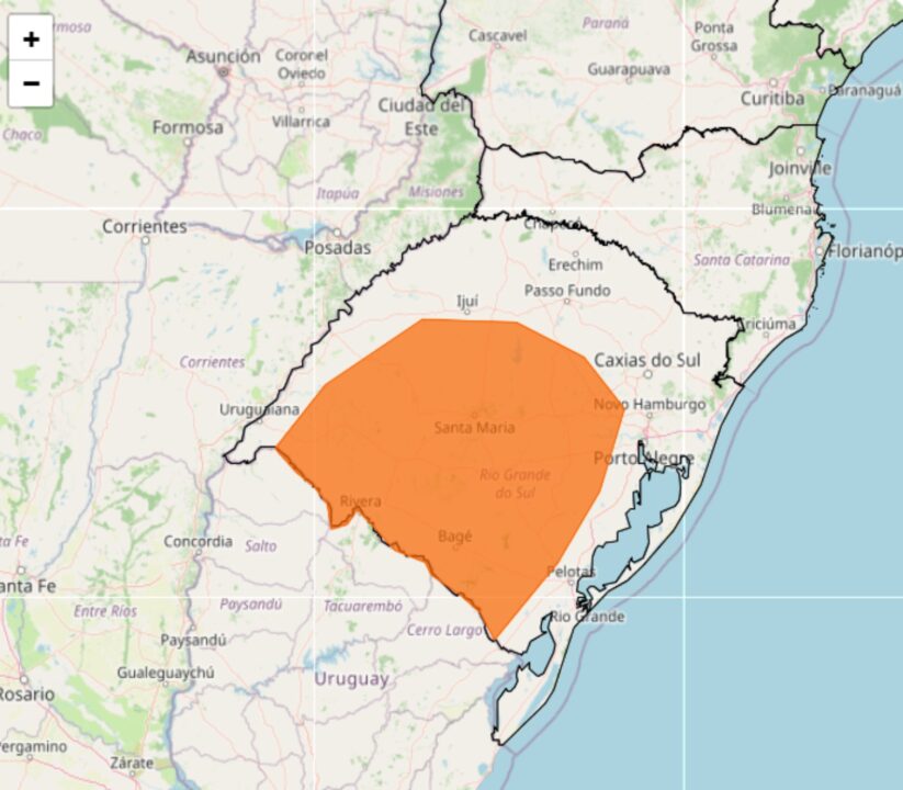 Alerta de Geada INMET Forte queda de temperatura leva a frio intenso no Sul do Brasil
