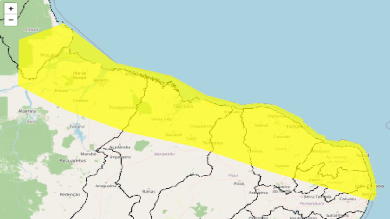 Alerta do Inmet Domingo será de fortes chuvas em várias regiões do Brasil