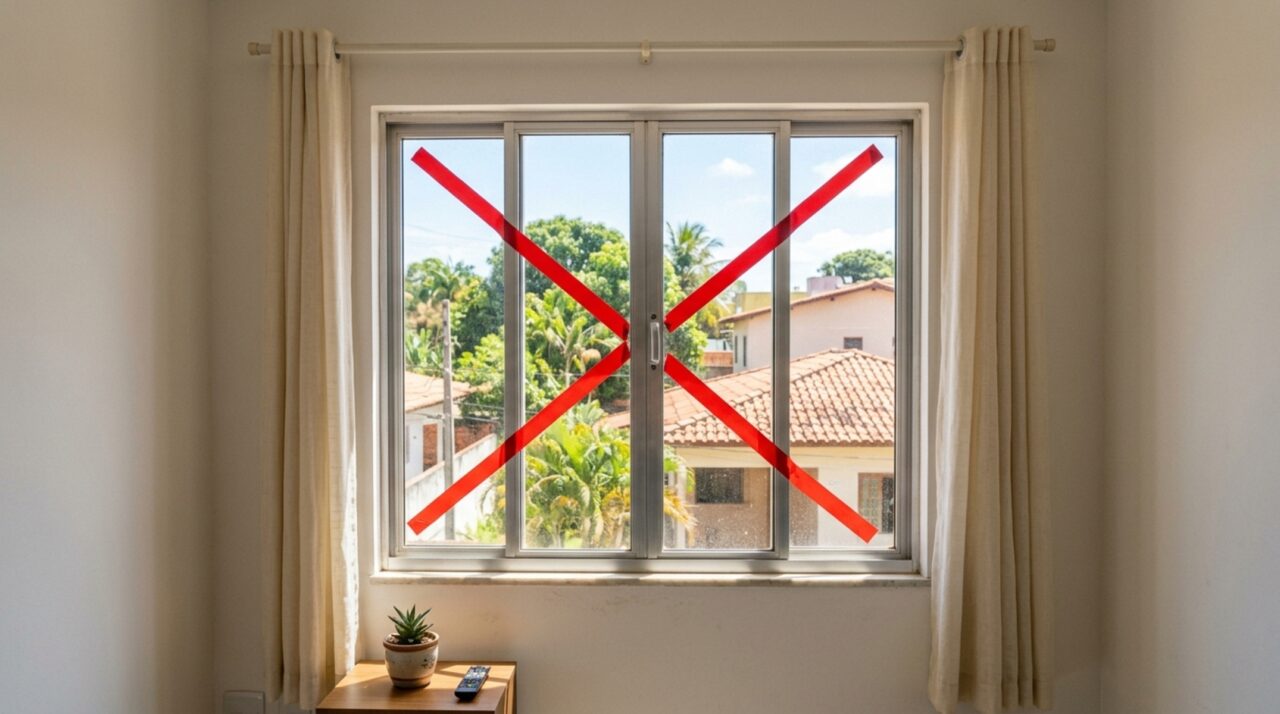 Adeus, janela de alumínio que esquenta o quarto: modelo com vidro térmico que bloqueia até 80% do calor vira tendência nas fachadas