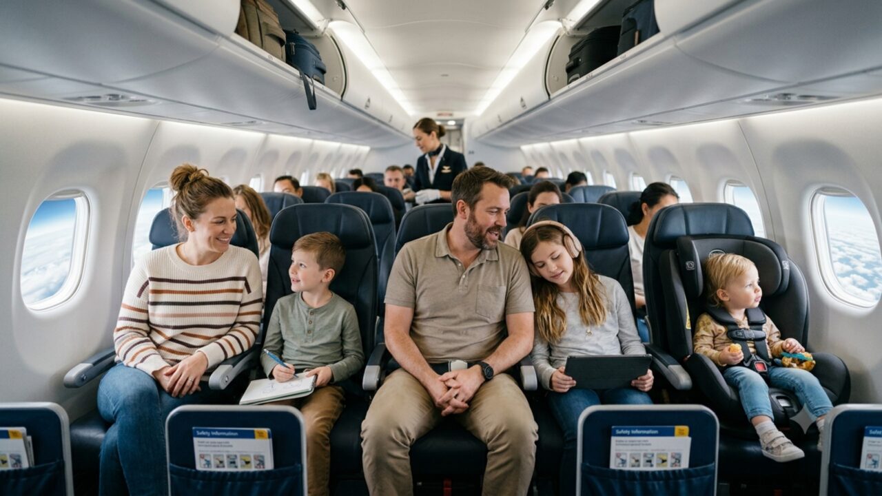 Anac bate o martelo sobre direito de crianças e adolescentes viajarem ao lado da família nos voos