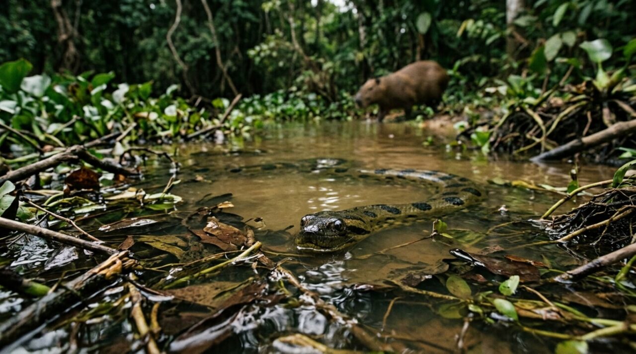 Como este gigante dos rios brasileiros consegue desaparecer na água e ficar vários minutos sem respirar