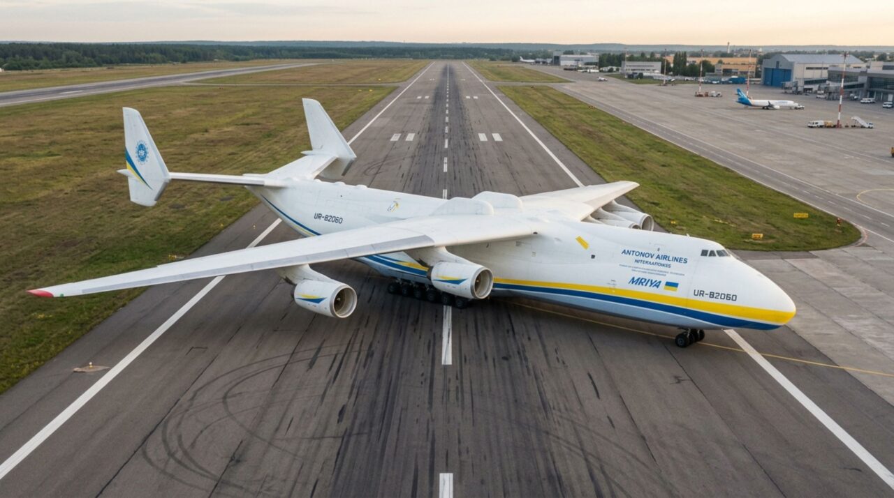 Seis motores para erguer 250 toneladas: o avião colossal criado para carregar uma nave espacial soviética