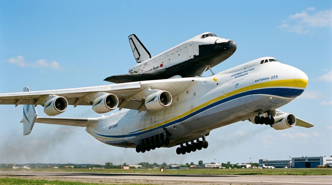 A história do Antonov An-225, o maior avião do mundo que usava seis motores e 32 rodas para conseguir pousar