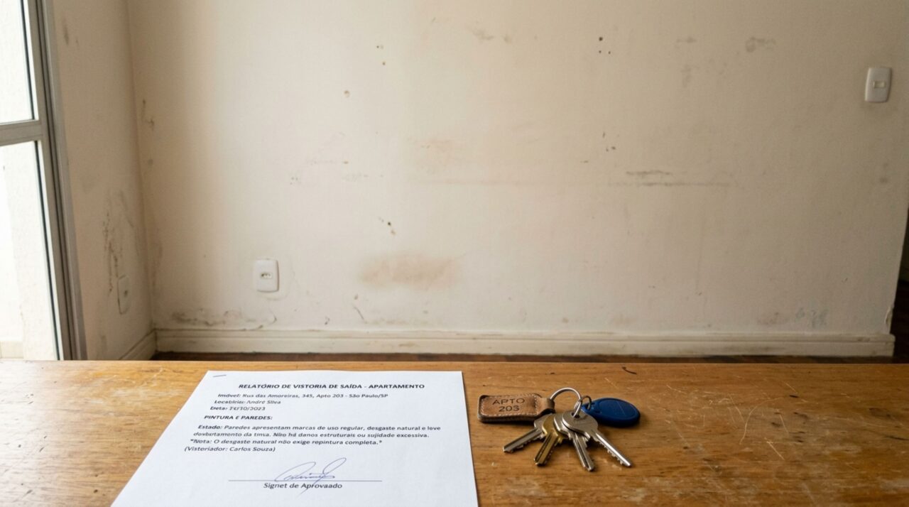 Inquilino deve entregar imóvel com pintura nova? O que diz a Lei do Inquilinato