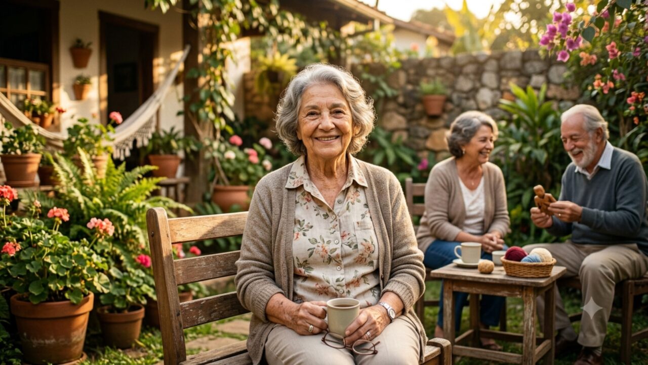 Aposentados que envelhecem com os olhos mais gentis não são os que permaneceram ativos, são os que deixam três coisas se reconstruírem silenciosamente: a amizade consigo mesmos, a honestidade com as pessoas e o senso do que realmente servem