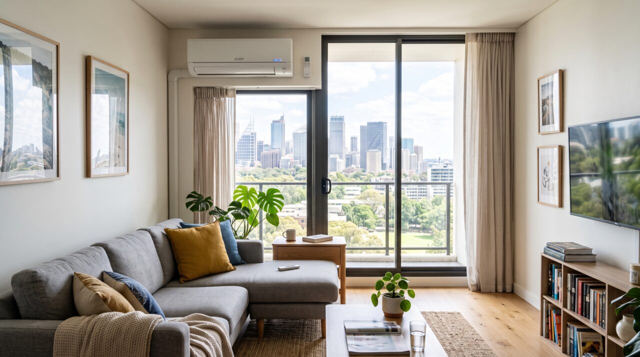 Custos e obras para instalação de sistema de ar-condicionado em apartamentos.
