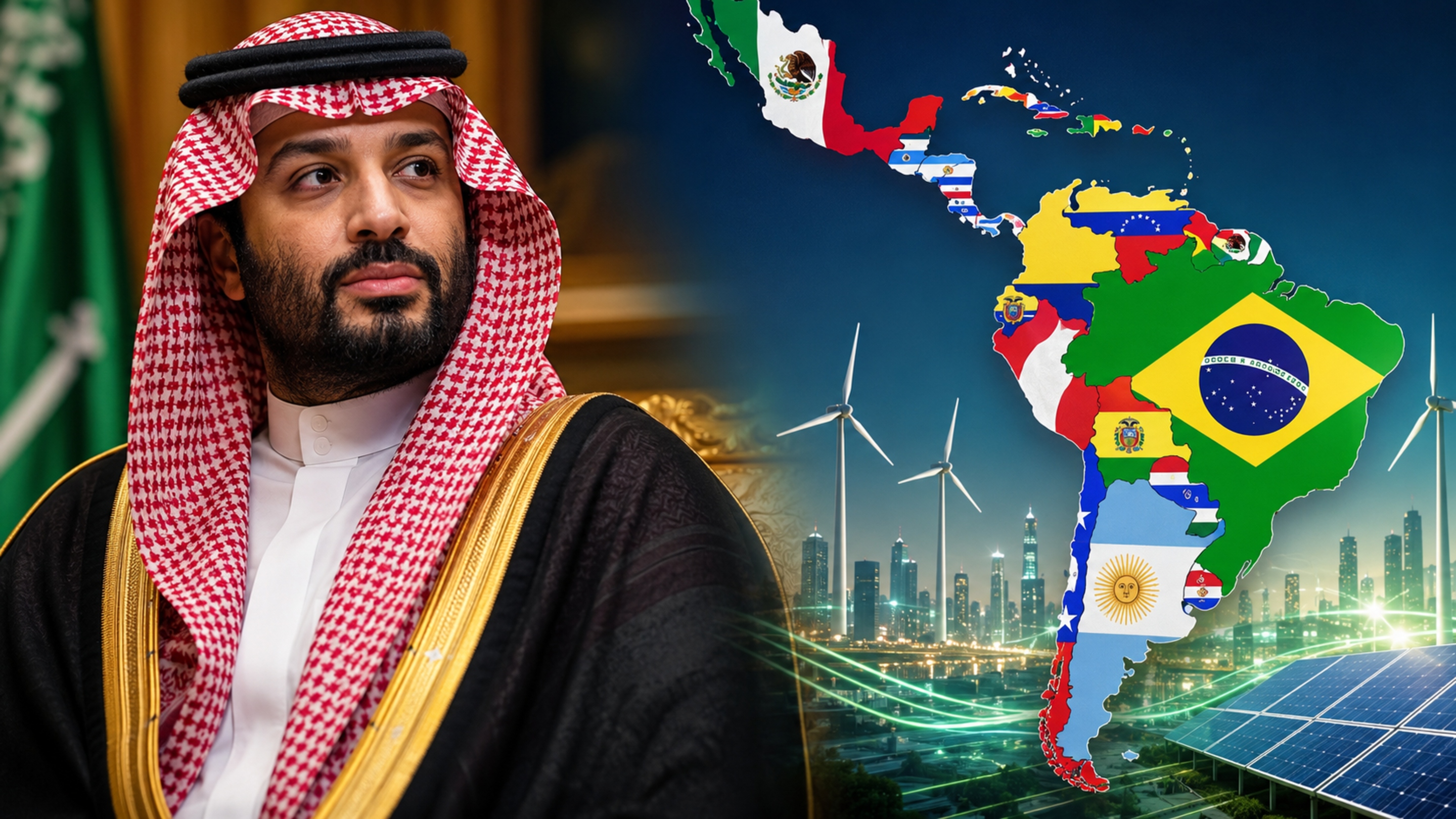 Arábia Saudita quer tornar país latino-americano uma potência mundial com tecnologia sustentável de última geração