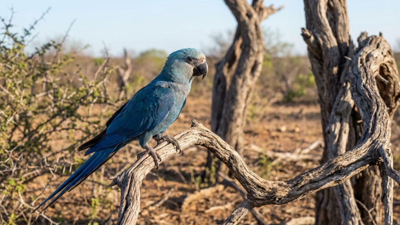 Espécie considerada extinta na natureza volta à Caatinga e emociona pesquisadores