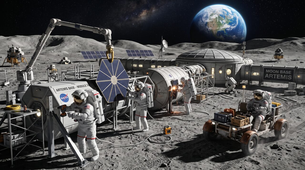 A Lua não será mais apenas o lugar onde os humanos deixaram suas pegadas em 1969; agora, a NASA e a China querem construir bases, pistas de pouso, torres de controle e abrigos no local, mas ainda falta uma regulamentação fundamental
