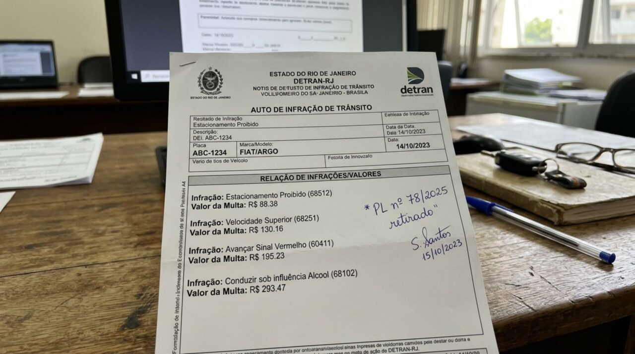 Projeto que ligava multa ao valor do carro foi retirado e não altera penalidades novas ou antigas