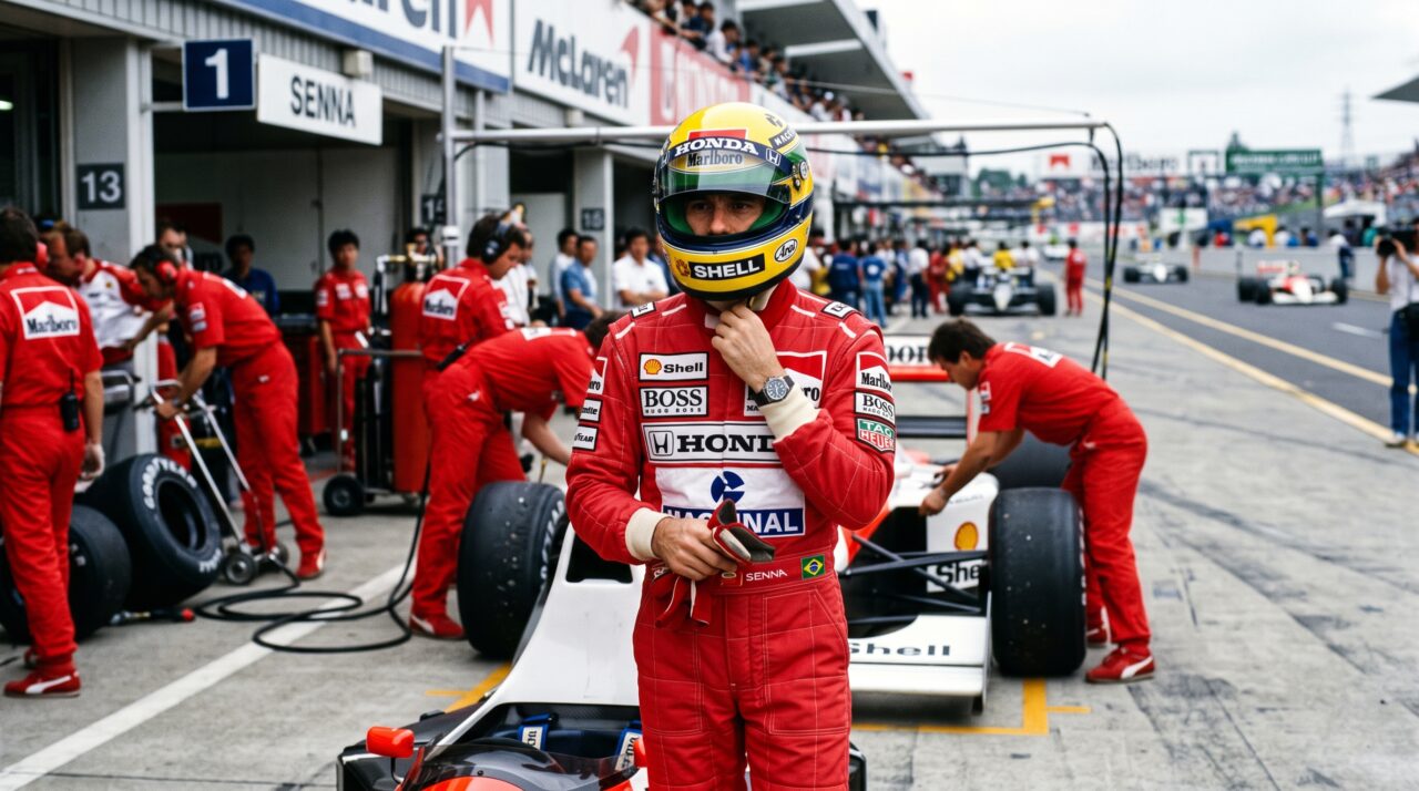 Ayrton Senna, tricampeão mundial de Fórmula 1, sobre atingir o próprio potencial: “Se você quer ser bem-sucedido, precisa ter dedicação total, buscar seu último limite e dar o melhor de si”