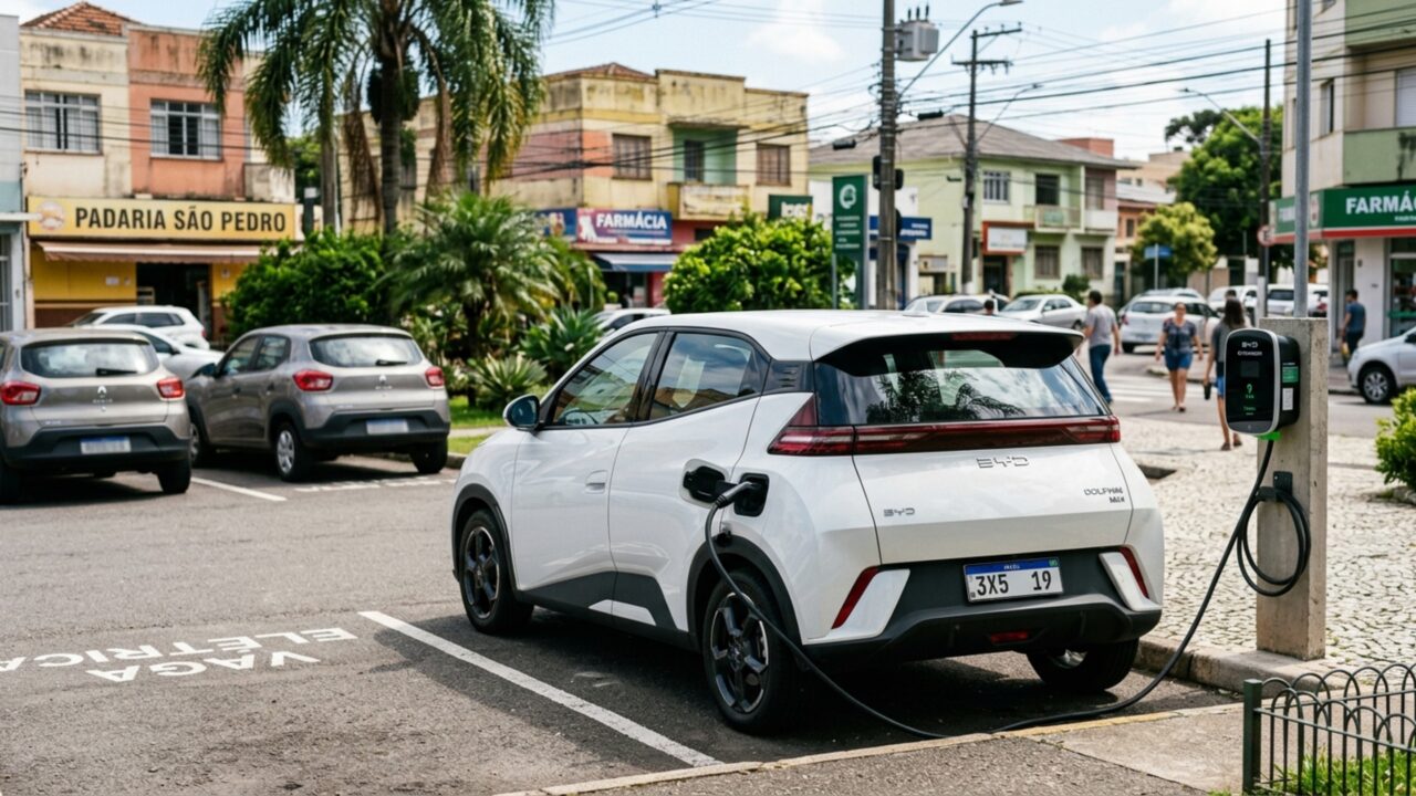 Elétrico urbano promete até 280 km de autonomia e tenta virar alternativa ao carro 1.0