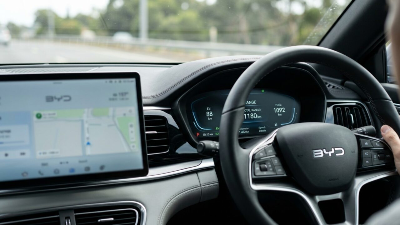 Sedã híbrido chinês promete até 1.200 km de autonomia e mira quem ainda tem medo de carro elétrico