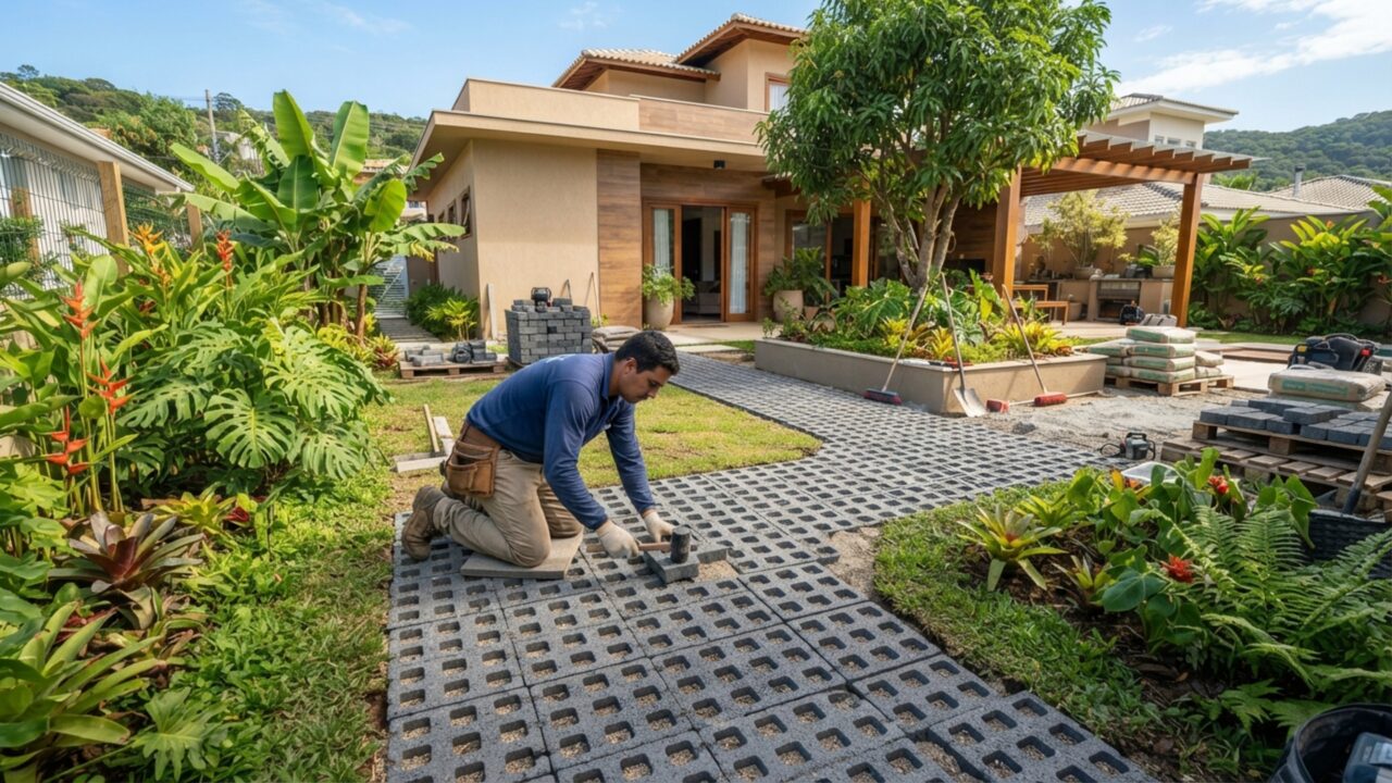 Adeus, concreto: a imitação de tijolo ecológica feita para salvar o planeta e o seu pátio
