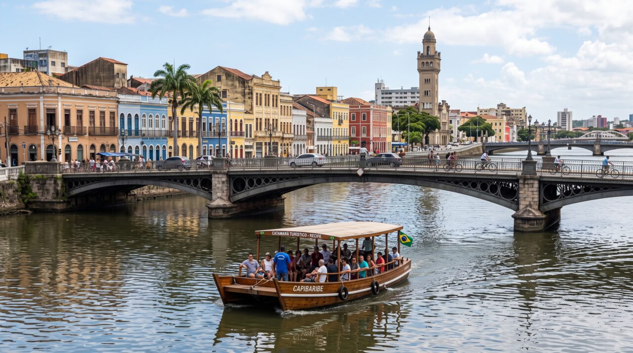O crescimento do turismo cultural e histórico em Recife.