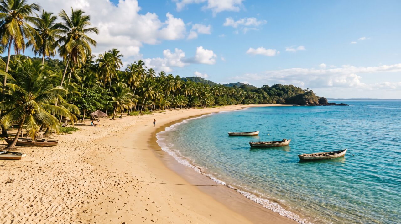 Turismo e estilo de vida desacelerado na ilha de Boipeba, Bahia.