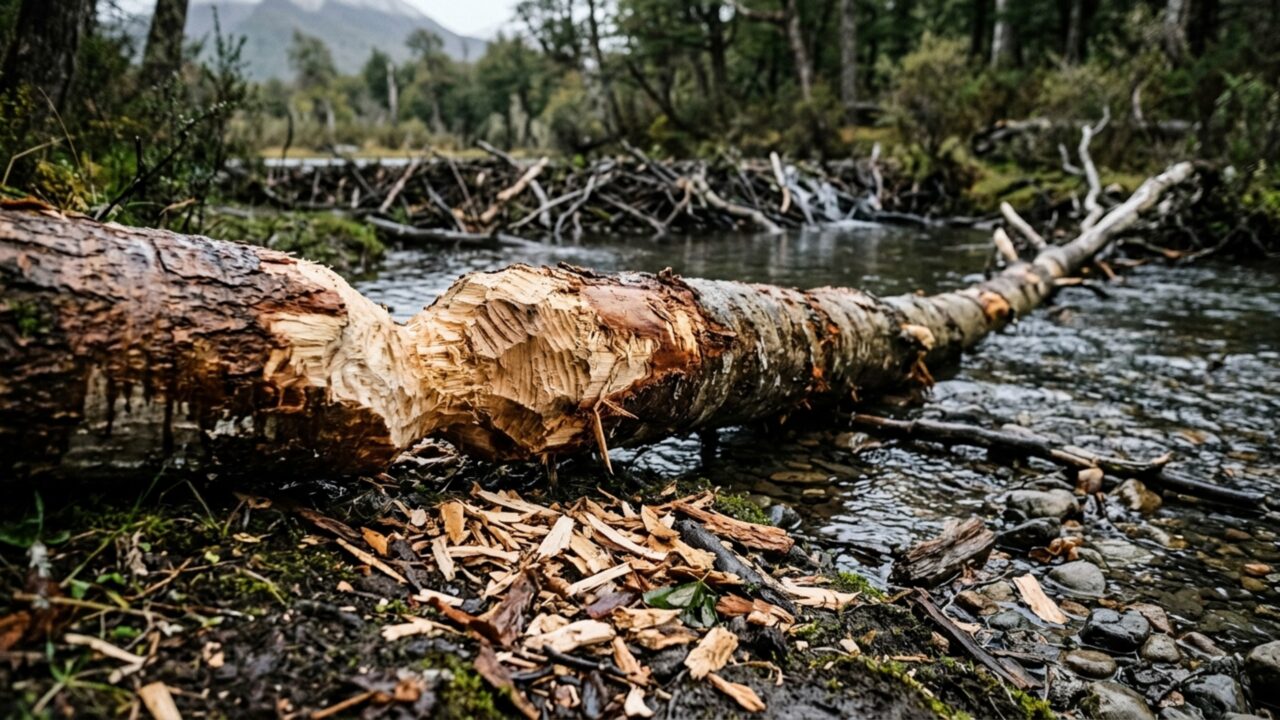 Castores levados por humanos em 1946 dominaram rios da Terra do Fogo e mudaram florestas inteiras