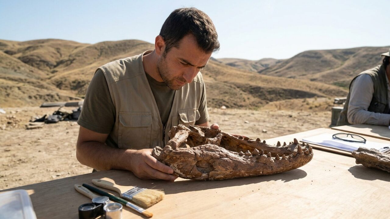 Abelhas de 20 mil anos atrás transformaram cavidades de dentes em pequenos berçários depois que corujas espalharam ossos de mamíferos pelo chão de uma caverna