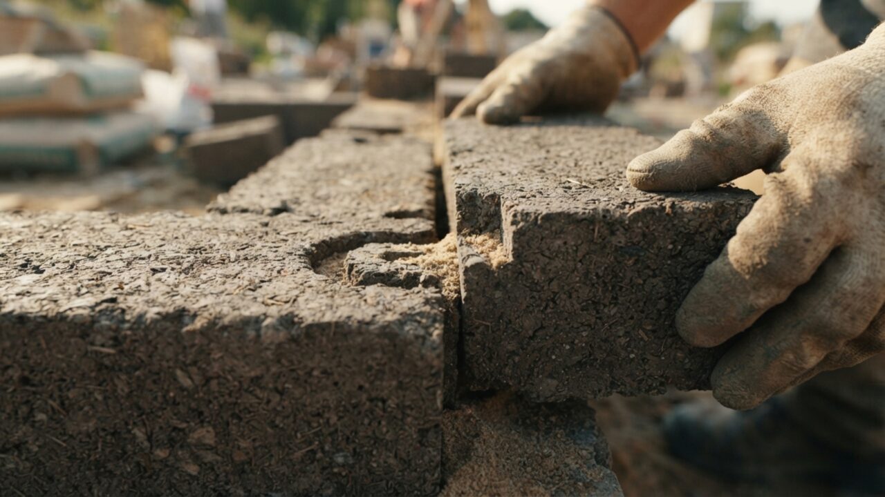 Adeus, concreto: a imitação de tijolo ecológica feita para salvar o planeta e o seu pátio