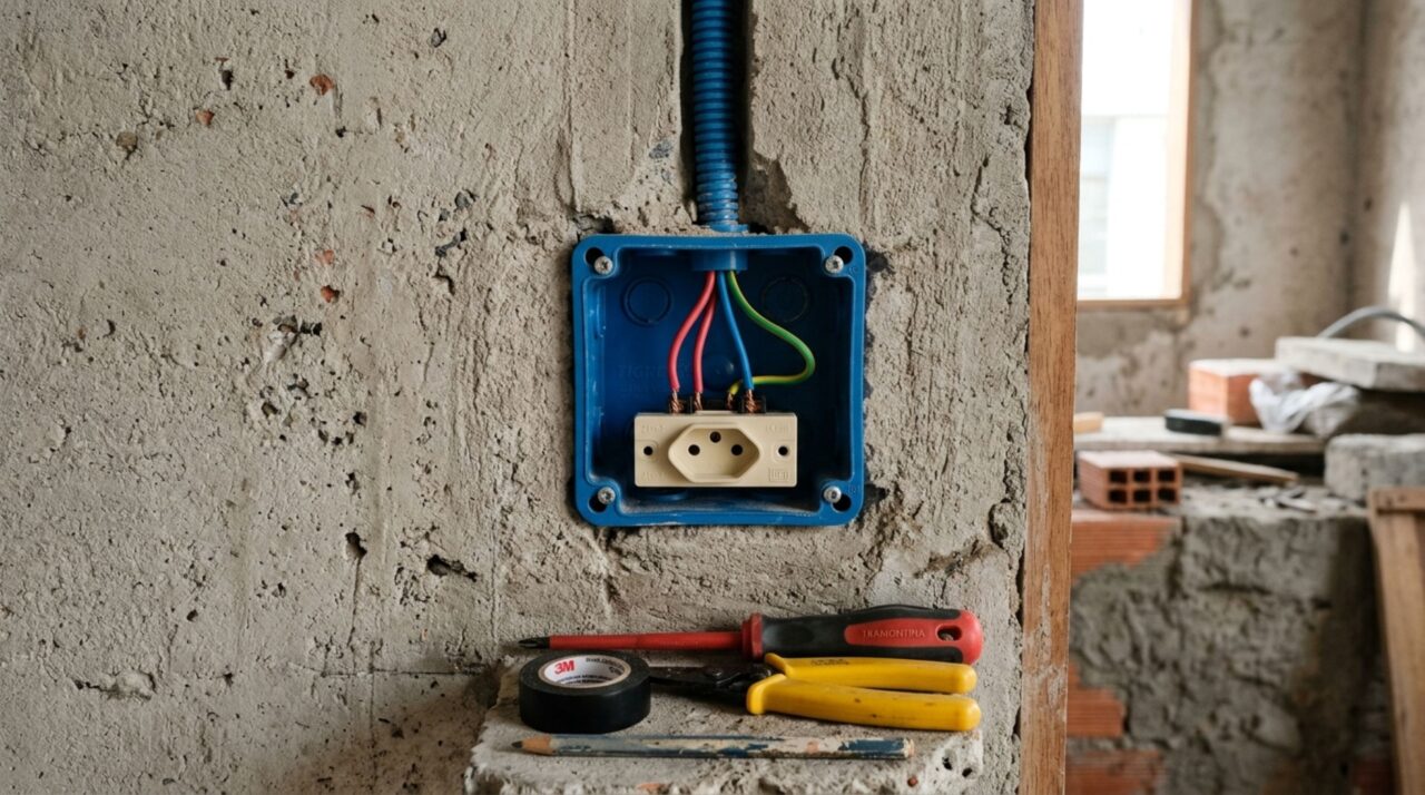 Como consertar firmemente uma tomada solta em uma parede de concreto em 10 minutos: instruções para iniciantes