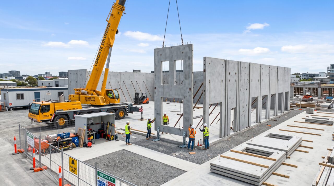 Construção off-site e concreto pré-moldado transformando canteiros de obras.