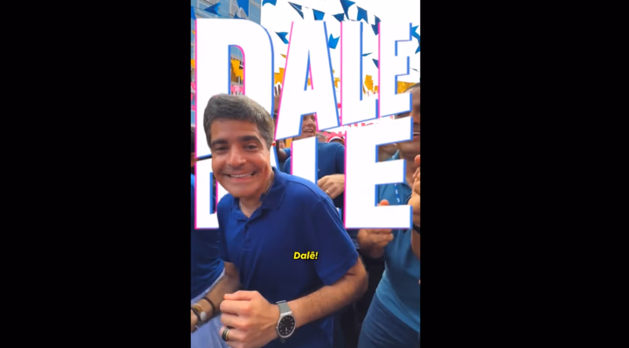 Crusoé: ACM Neto faz dancinha em jingle de pré-campanha