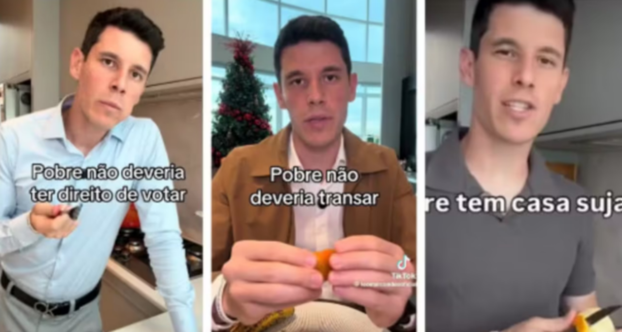 Influenciador vira réu por discurso contra pessoas pobres