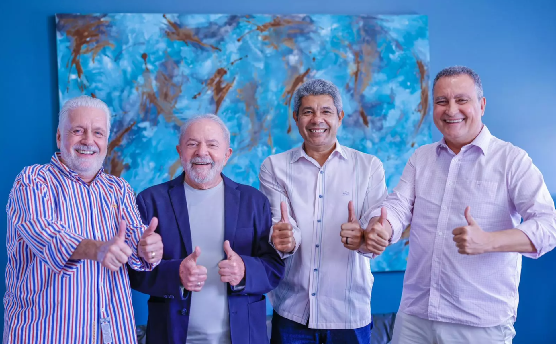 “Pesquisa boa não faz a gente tirar o pé do chão”, diz Jerônimo Rodrigues