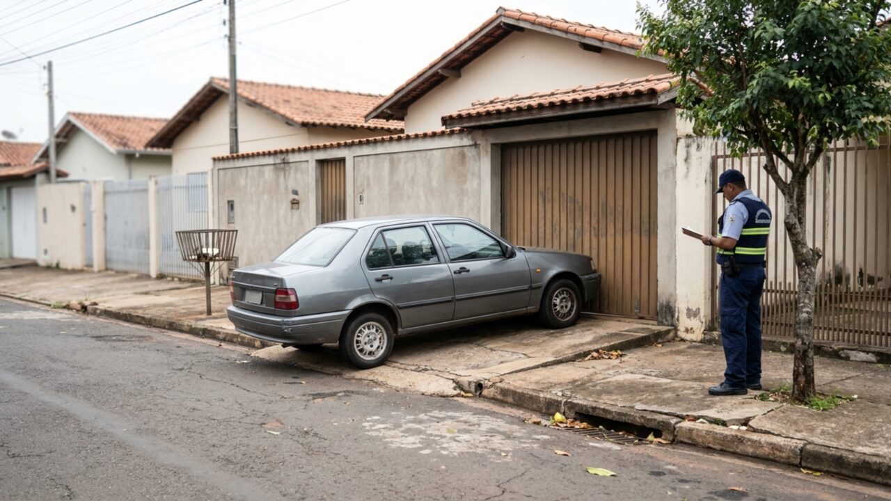 Motoristas que estacionam na frente de casa precisam conhecer o Art. 181 do Código de Trânsito Brasileiro