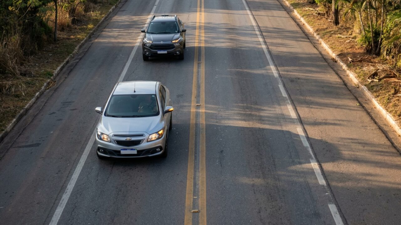 Motoristas que piscam os faróis duas vezes na estrada devem conhecer dois artigos do Código de Trânsito Brasileiro