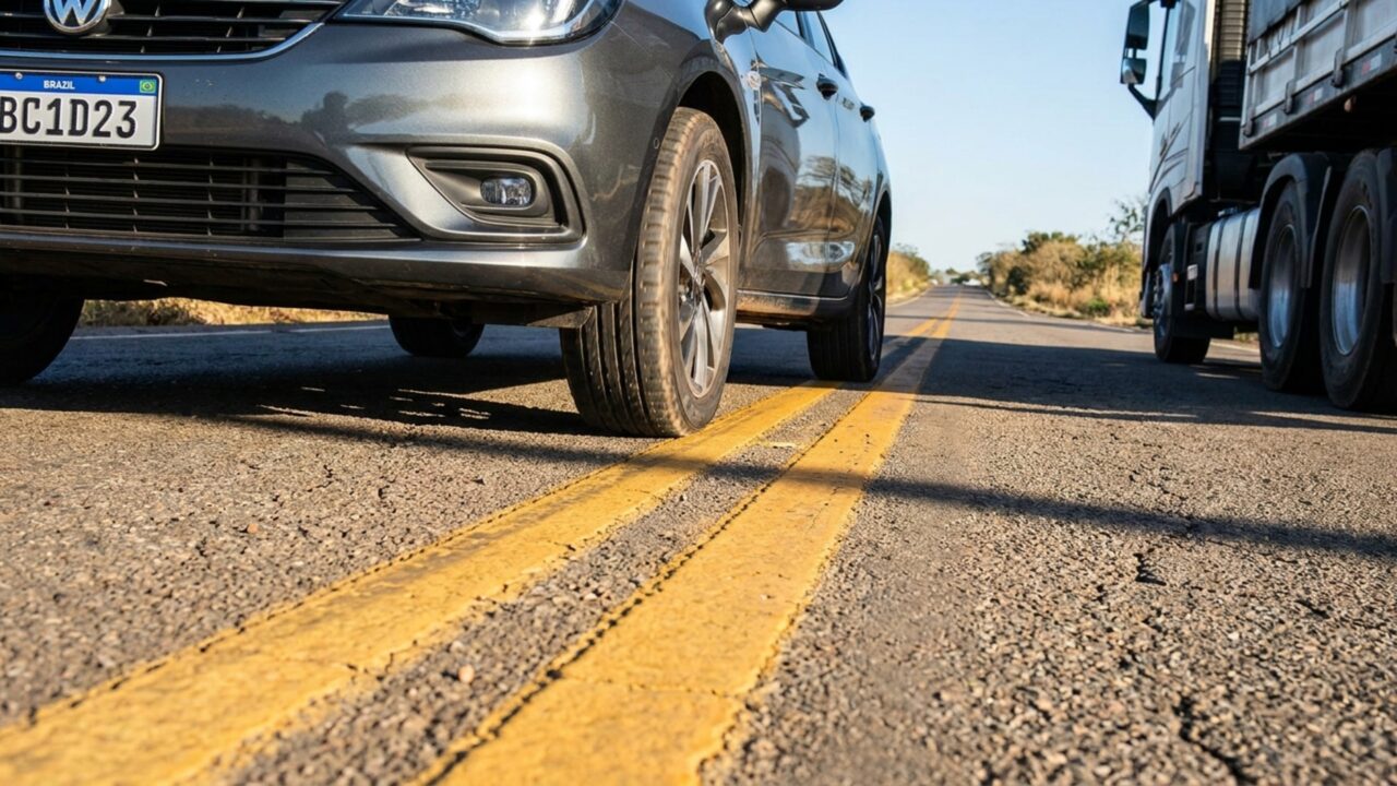 Motoristas que ultrapassam em curvas, pontes e subidas sem visibilidade devem conhecer o art. 203 do CTB
