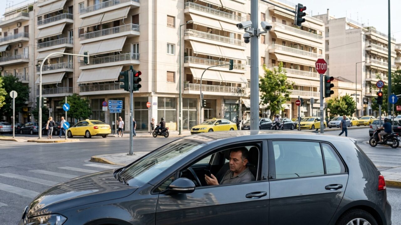 Mais de 1.300 câmeras vão identificar celular ao volante, falta de cinto e avanço de sinal antes de enviar a multa por mensagem