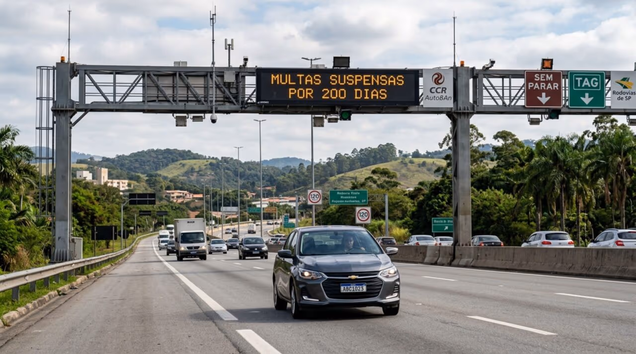 Motorista sem tag deve consultar a placa e pagar passagens pendentes antes do fim dos 200 dias