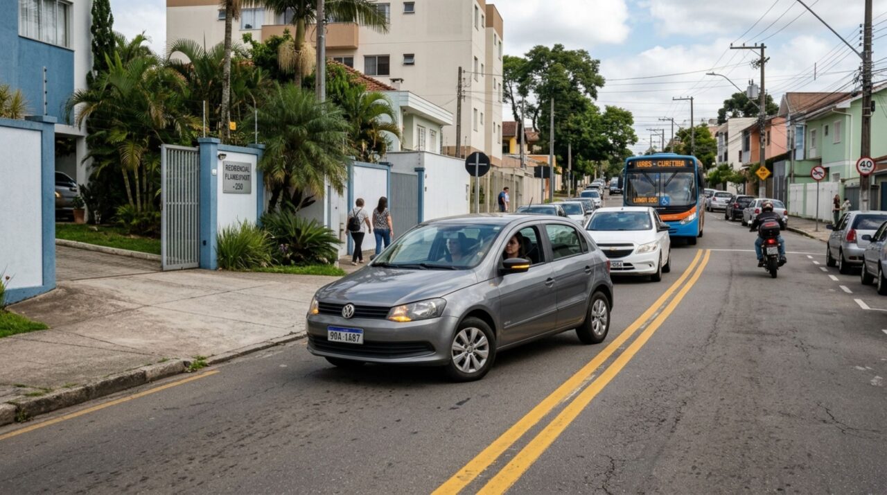 Linha amarela na frente de casa: o que significa e quando o motorista pode entrar na garagem