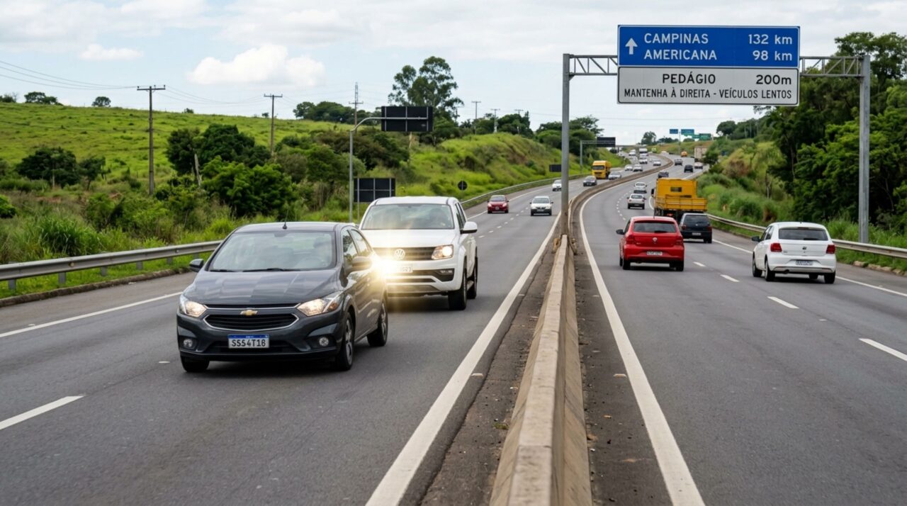 Motoristas que não conhecem essa lei podem tomar 4 pontos na CNH e multa de 140 reais por um erro na faixa da esquerda